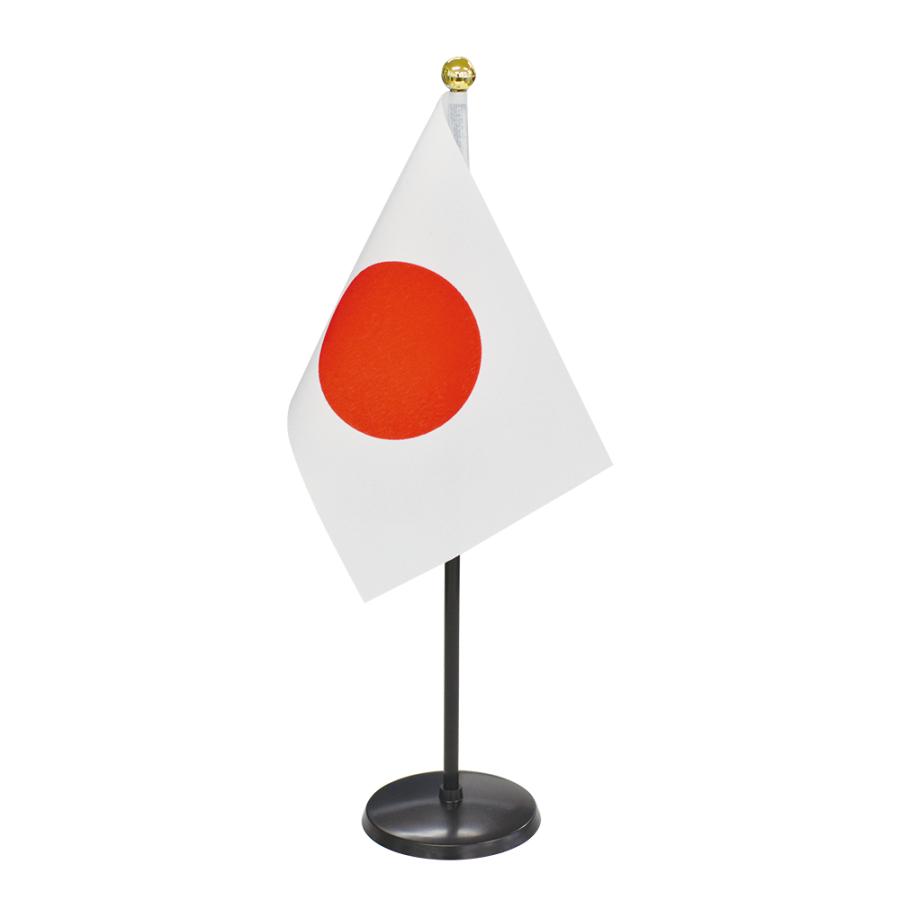 TOSPA 日の丸 ミニ日本国旗 タイプジャパンセット 国旗サイズ10×15cm