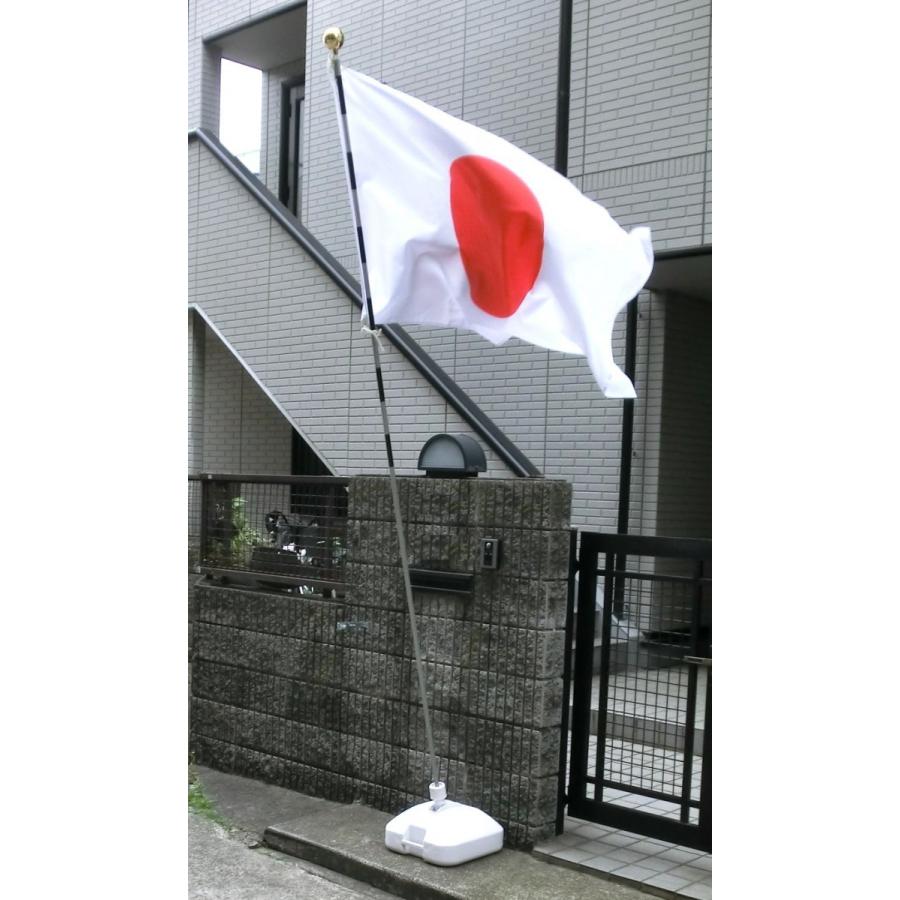 注水タンク式国旗スタンド付き日の丸国旗セットcセット テトロン 70 105ｃｍ日本国旗 3ｍ６段組み立て式スチールポール 日本製 set トスパ世界の国旗販売 Yahoo 店 通販 Yahoo ショッピング