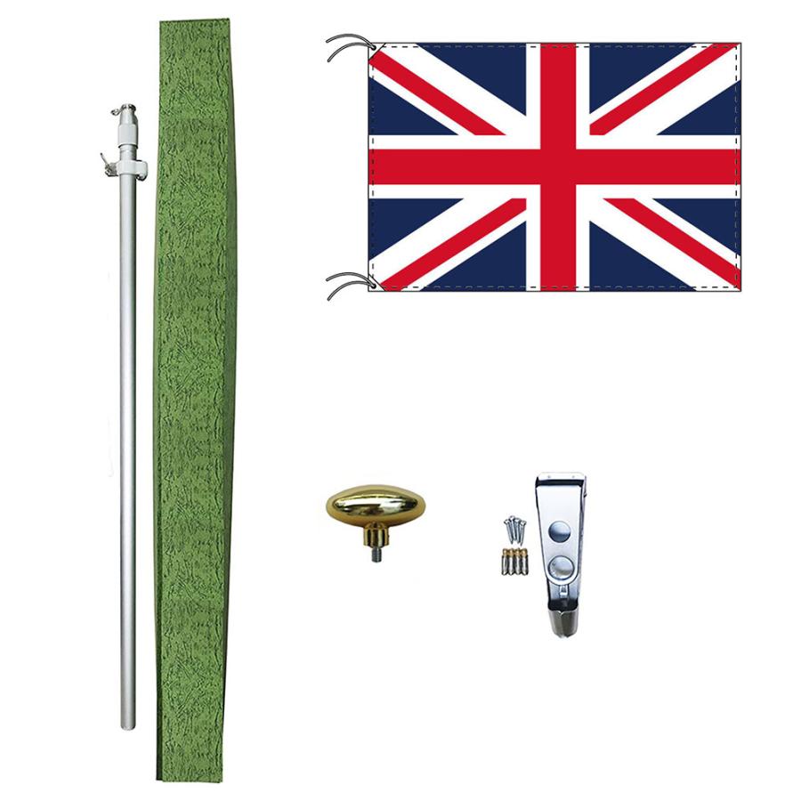 完売 イギリス 英国 Uk 国旗 Dxセット 70 105cm国旗 アルミ合金ポール 壁面設置部品のセット 日本製 世界の国旗シリーズ 限定価格セール Theculturewire Com