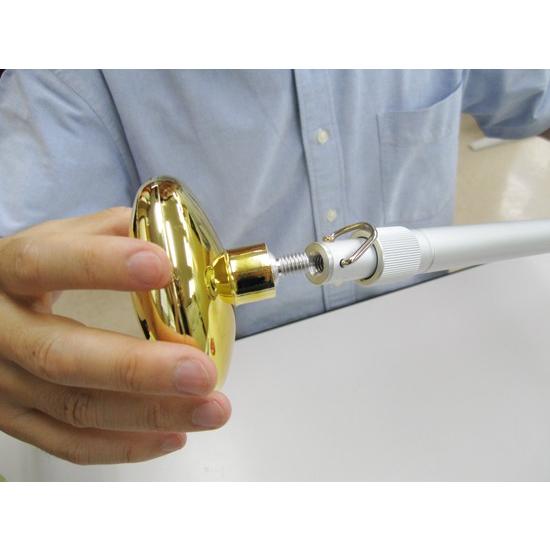 TOSPA ラトビア 国旗 DXセット 70×105cm 国旗 アルミ合金ポール 壁面設置部品のセット 日本製 世界の国旗シリーズの通販