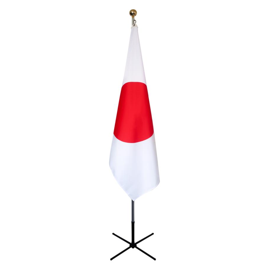 TOSPA 日の丸国旗 フラッグディスプレイセット 90×135cm日本国旗 2.3m