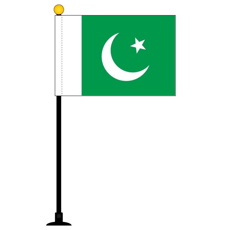パキスタン 国旗 ミニフラッグ 旗サイズ10 5 15 7cm テトロンスエード製 ポール27cm 吸盤 のセット 日本製 世界の国旗シリーズ トスパ世界の国旗販売 Yahoo 店 通販 Yahoo ショッピング