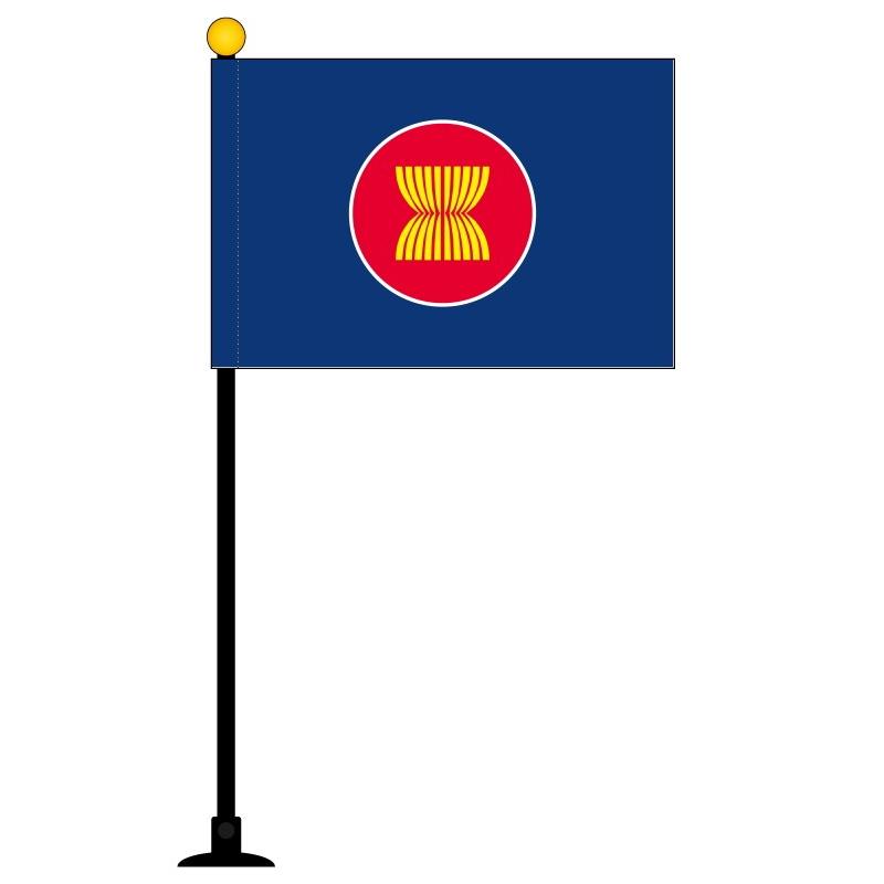 TOSPA ASEAN アセアン 東南アジア諸国連合 旗 ミニフラッグ 旗サイズ