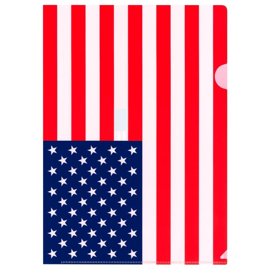 クリアファイル アメリカ国旗柄 Usa 星条旗 クリアフォルダー サイズ 310 2mm 104 トスパ世界の国旗販売 Yahoo 店 通販 Yahoo ショッピング