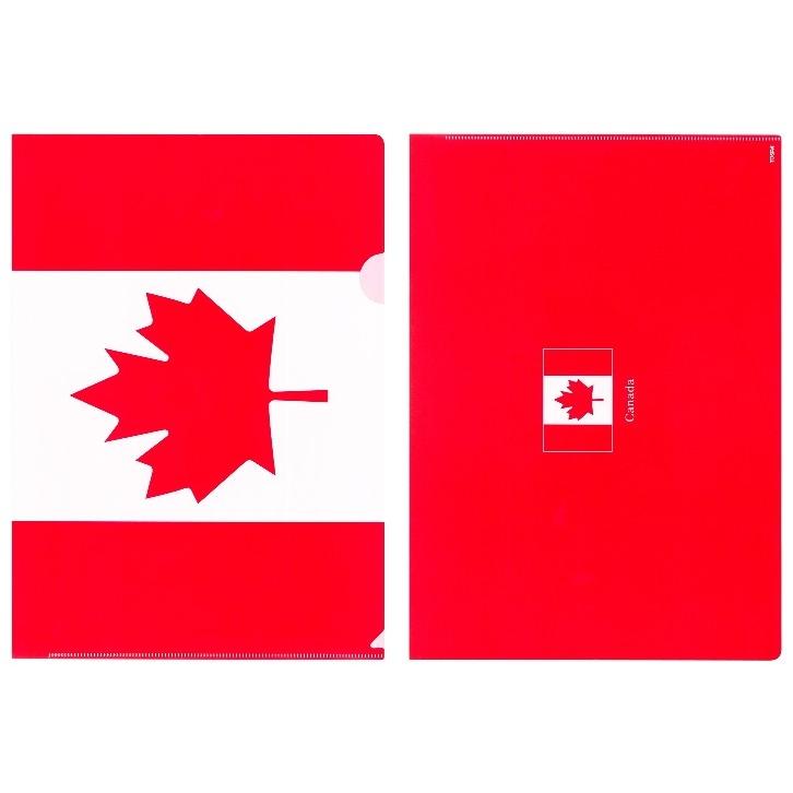 クリアファイル A4 カナダ国旗柄 メープルリーフフラッグ クリアフォルダー A4サイズ 310 220mm 402250 204 トスパ世界の国旗販売 Yahoo 店 通販 Yahoo ショッピング