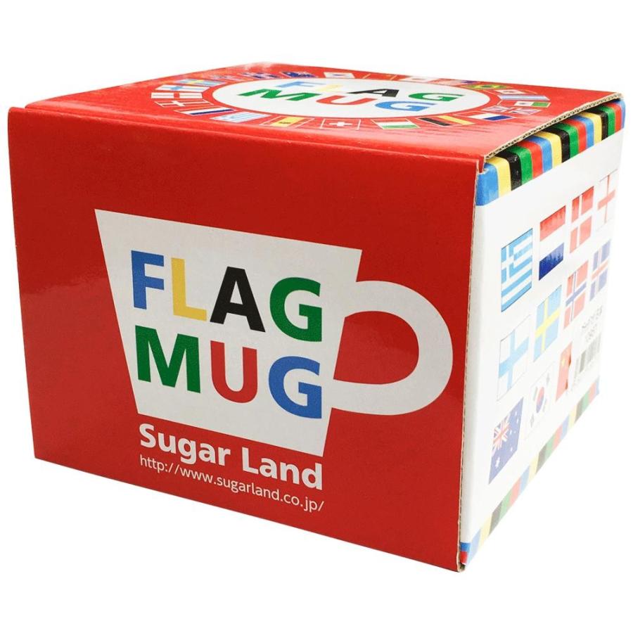 フラッグマグカップ ノルウェー 国旗柄 満水容量380ml 陶磁器製 日本製｜tospashop｜03