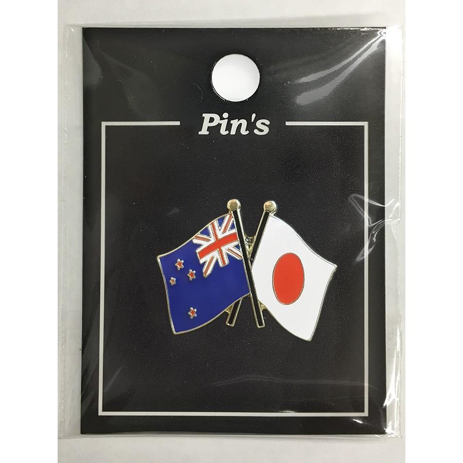 ピンバッジ2ヶ国友好 日本国旗 ニュージーランド国旗 約 mm 525 トスパ世界の国旗販売 Yahoo 店 通販 Yahoo ショッピング