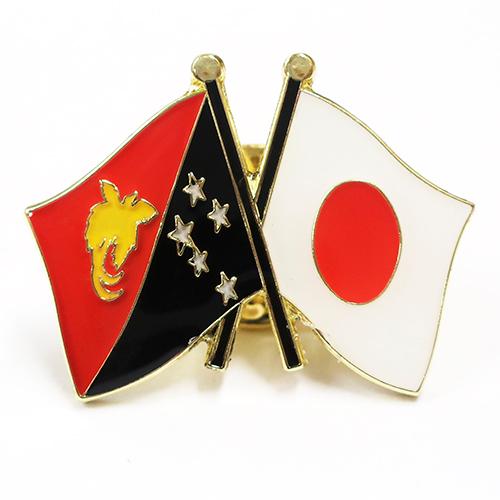 ピンバッジ2ヶ国友好日本国旗 パプアニューギニア国旗 約 mm 607 トスパ世界の国旗販売 Yahoo 店 通販 Yahoo ショッピング
