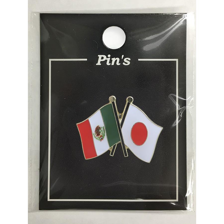 ピンバッジ2ヶ国友好 日本国旗 メキシコ国旗 約 mm 761 トスパ世界の国旗販売 Yahoo 店 通販 Yahoo ショッピング
