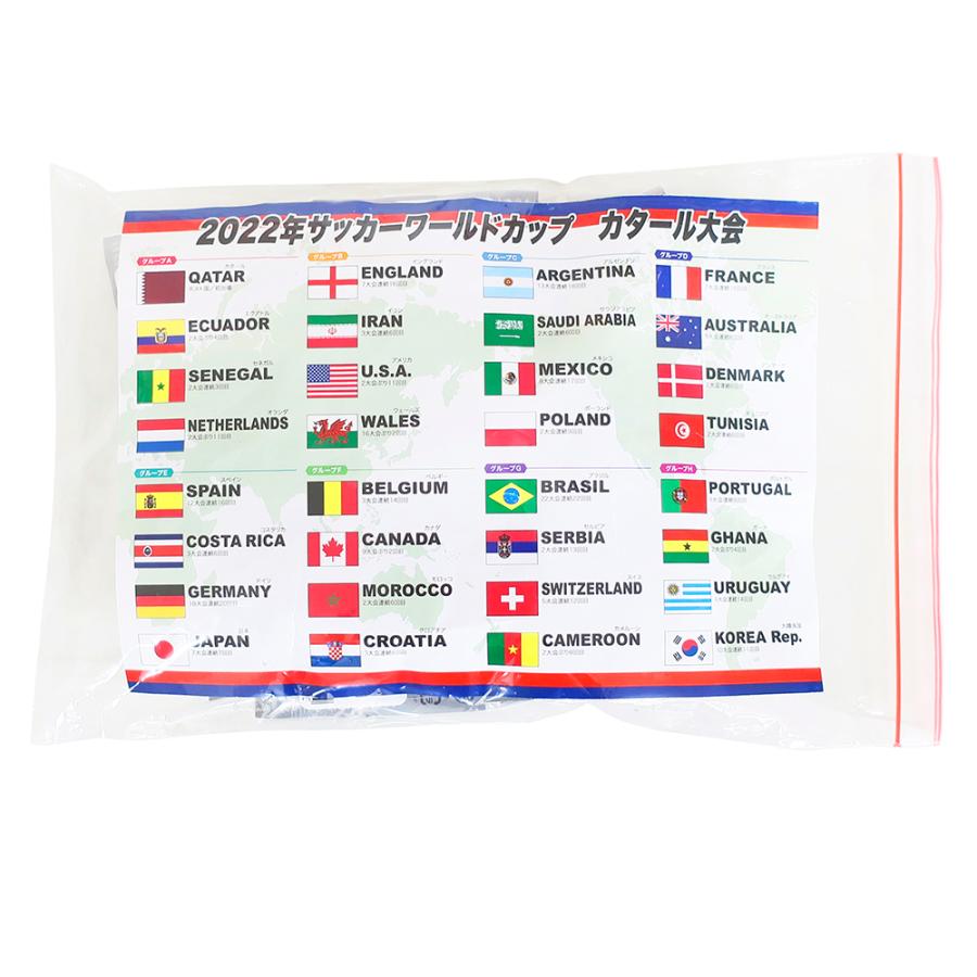 TOSPA 缶バッジ 32ヵ国+サッカーボール柄 33個セット 2022年