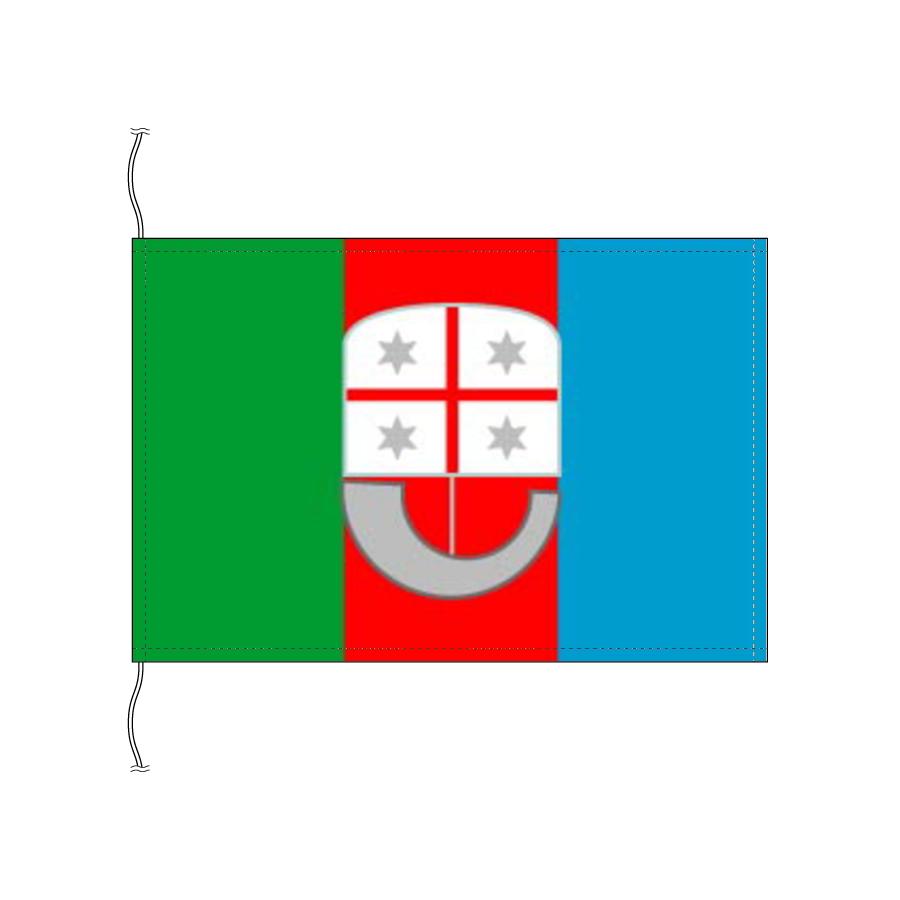 TOSPA イタリア 州旗 リグーリア州（卓上旗16×24cm ）｜tospashop