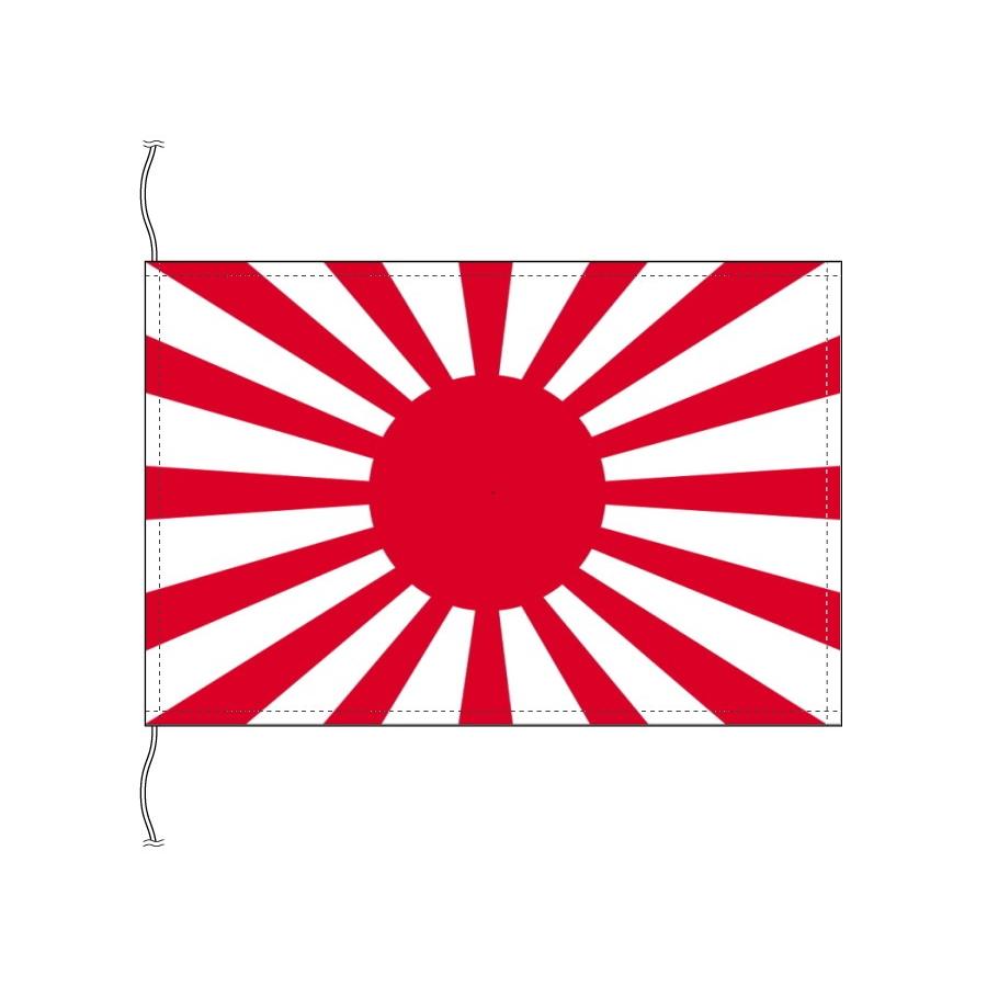 TOSPA 陸軍旗 旭日旗 卓上旗 旗サイズ16×24cm テトロントロマット製