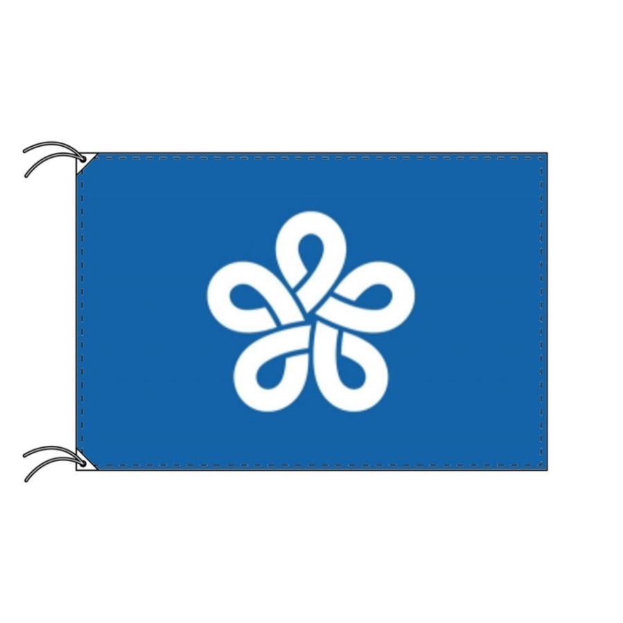 TOSPA　福岡県旗　日本の都道府県の旗　70×105cm　日本製　日本の都道府県旗シリーズ　テトロン製