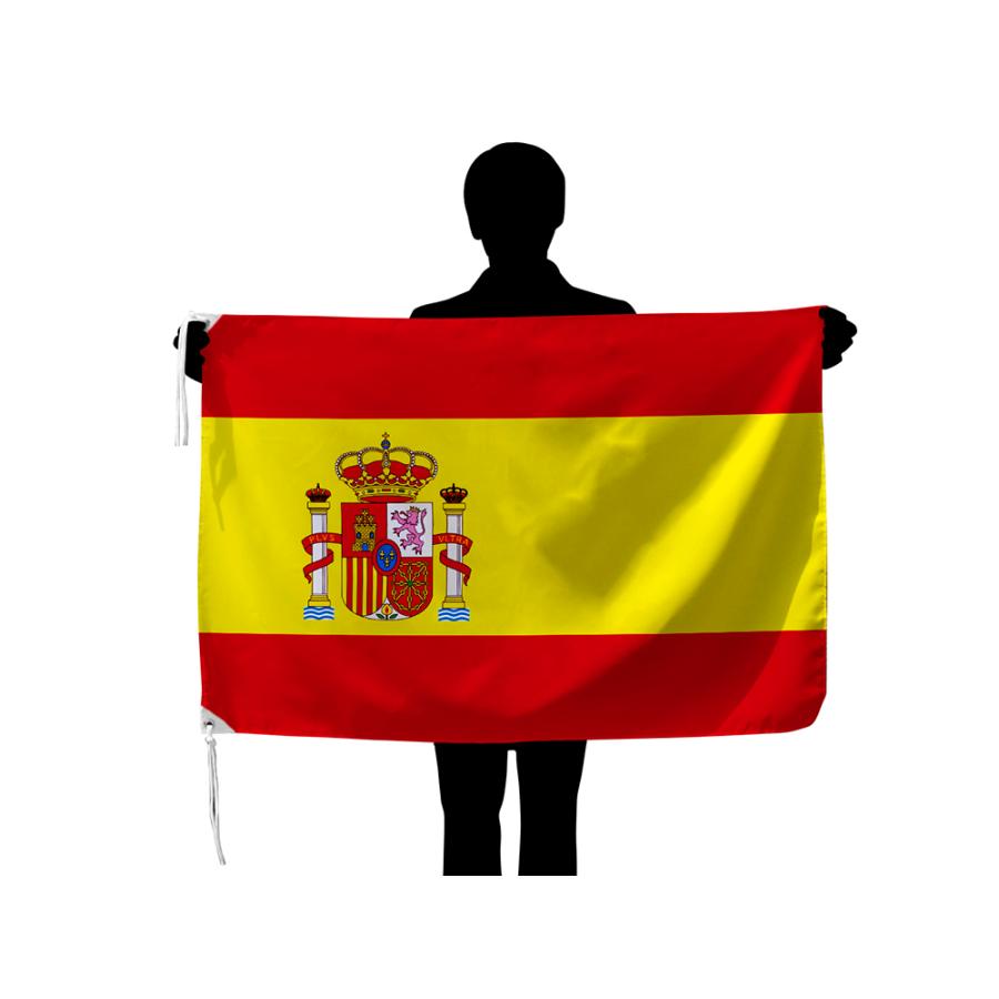 スペイン 国旗 紋章入り 70 105cm テトロン製 日本製 世界の国旗シリーズ トスパ世界の国旗販売 Yahoo 店 通販 Yahoo ショッピング