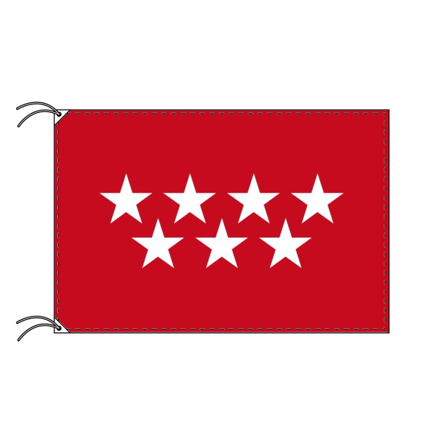 TOSPA スペイン 自治州旗 マドリード州（70×105cm 高級テトロン製）