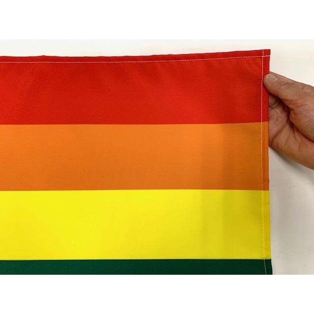 TOSPA レインボーフラッグ LGBT  旗 90×135cm テトロン製 日本製｜tospashop｜02