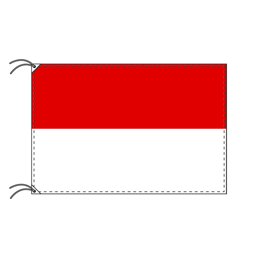 TOSPA ドイツ 連邦州旗 ヘッセン州（90×135cm 高級テトロン 日本製）