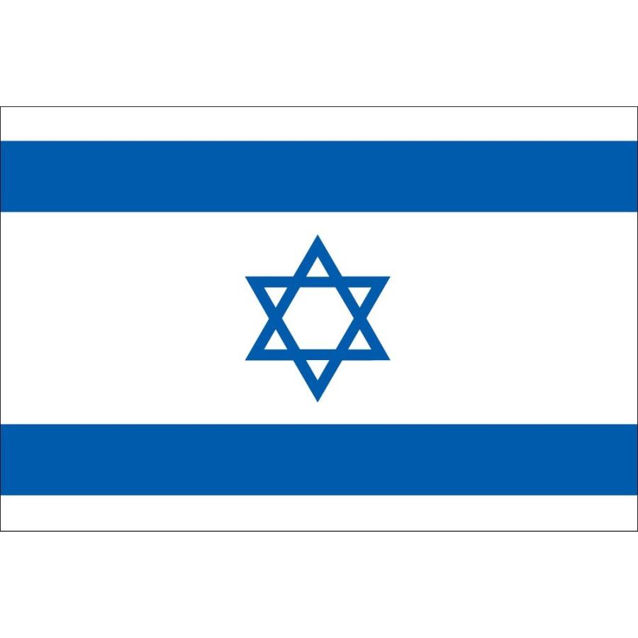 TOSPA イスラエル 国旗 100×150cm テトロン製 日本製 世界の国旗シリーズ