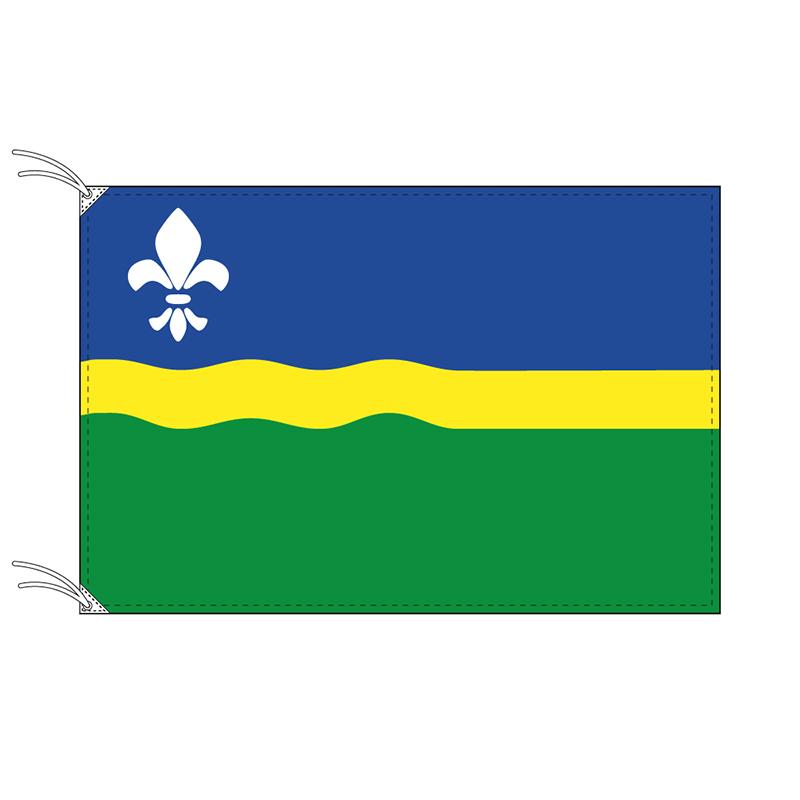 TOSPA フレヴォラント州の旗 オランダの州旗 100×150cm テトロン製 日本製 世界各国の州旗シリーズ