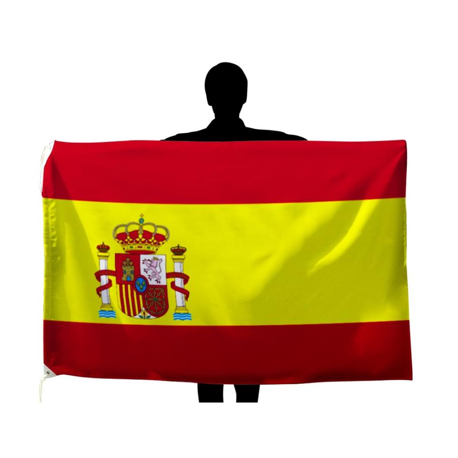 スペイン 国旗 紋章入り 100 150cm テトロン製 日本製 世界の国旗シリーズ トスパ世界の国旗販売 Yahoo 店 通販 Yahoo ショッピング