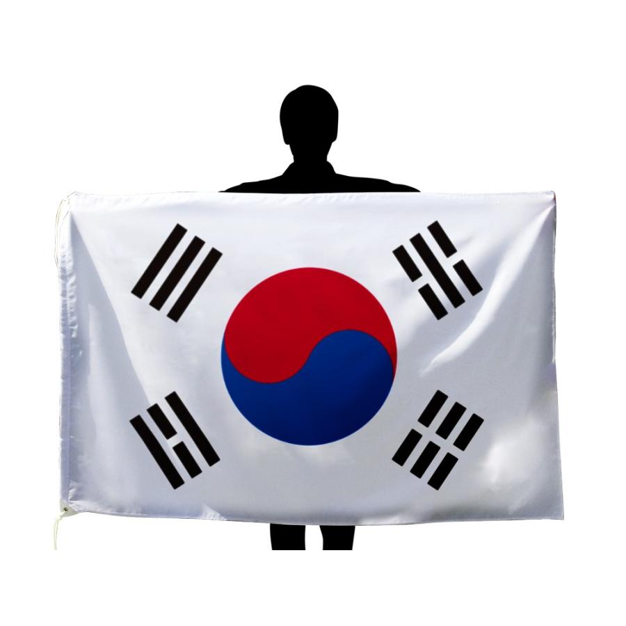 日本最大級 大韓民国 韓国 国旗 100 150cm テトロン製 日本製 世界の国旗シリーズ Quran Unv Edu Sd