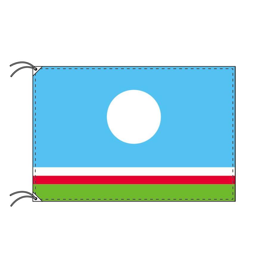 TOSPA サハ共和国 国旗 ロシア連邦構成国 100×150cm テトロン製 日本製 世界の旧国旗 世界の組織旗シリーズ