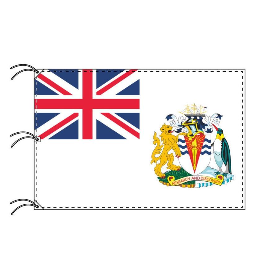 最終値下げ イギリス領南極地域の旗（イギリス海外領　140×210ｃｍ）【受注生産】 万国旗