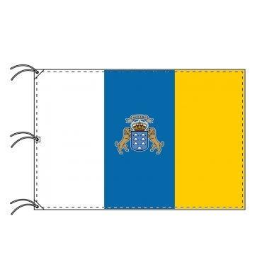 TOSPA スペイン 自治州旗 カナリア諸島州（140×210cm 高級テトロン製）