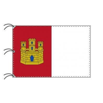 TOSPA　スペイン　自治州旗　マンチャ州（140×210cm　カスティーリャ＝ラ　高級テトロン製）