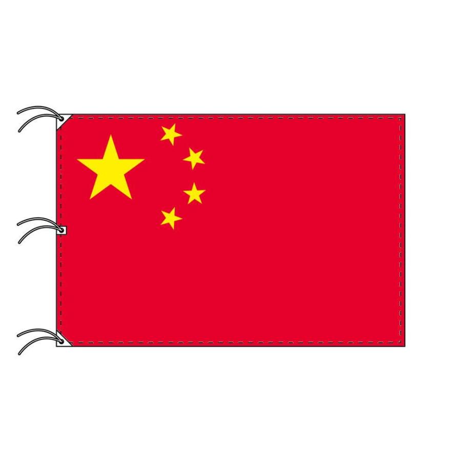 TOSPA 中華人民共和国 中国 国旗 140×210cm テトロン製 日本製 世界の