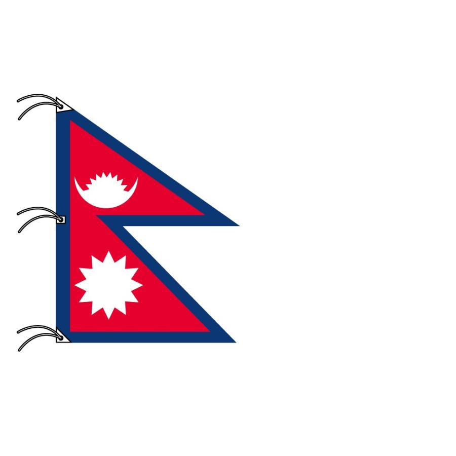 ネパール 国旗 140 104cm テトロン製 日本製 世界の国旗シリーズ トスパ世界の国旗販売 Yahoo 店 通販 Yahoo ショッピング