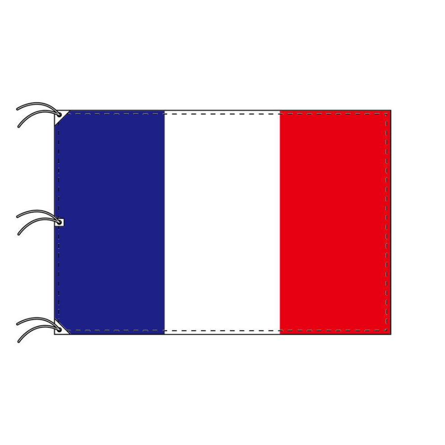 TOSPA フランス 国旗 180×270cm テトロン製 日本製 世界の国旗シリーズ