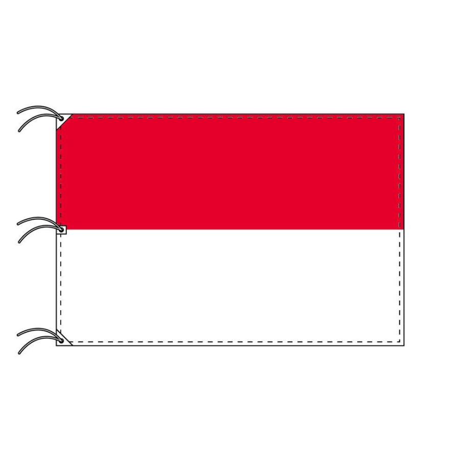 TOSPA インドネシア 国旗 200×300cm テトロン製 日本製 世界の国旗シリーズ