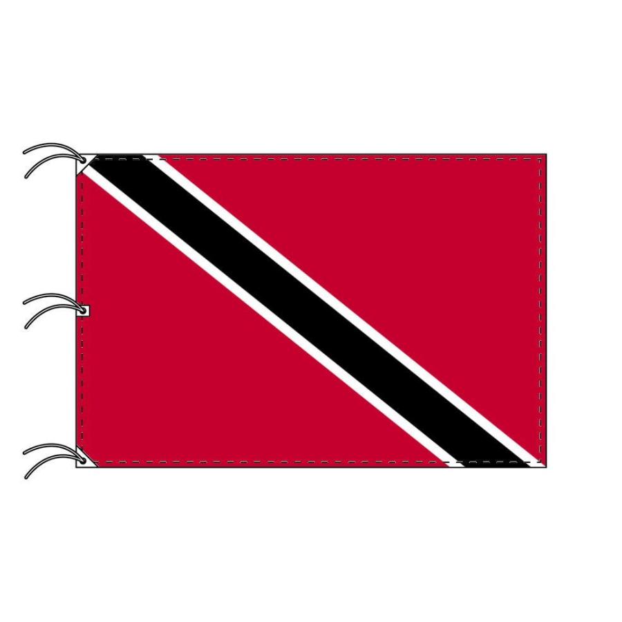 TOSPA トリニダード トバゴ 国旗 200×300cm テトロン製 日本製 世界の国旗シリーズ