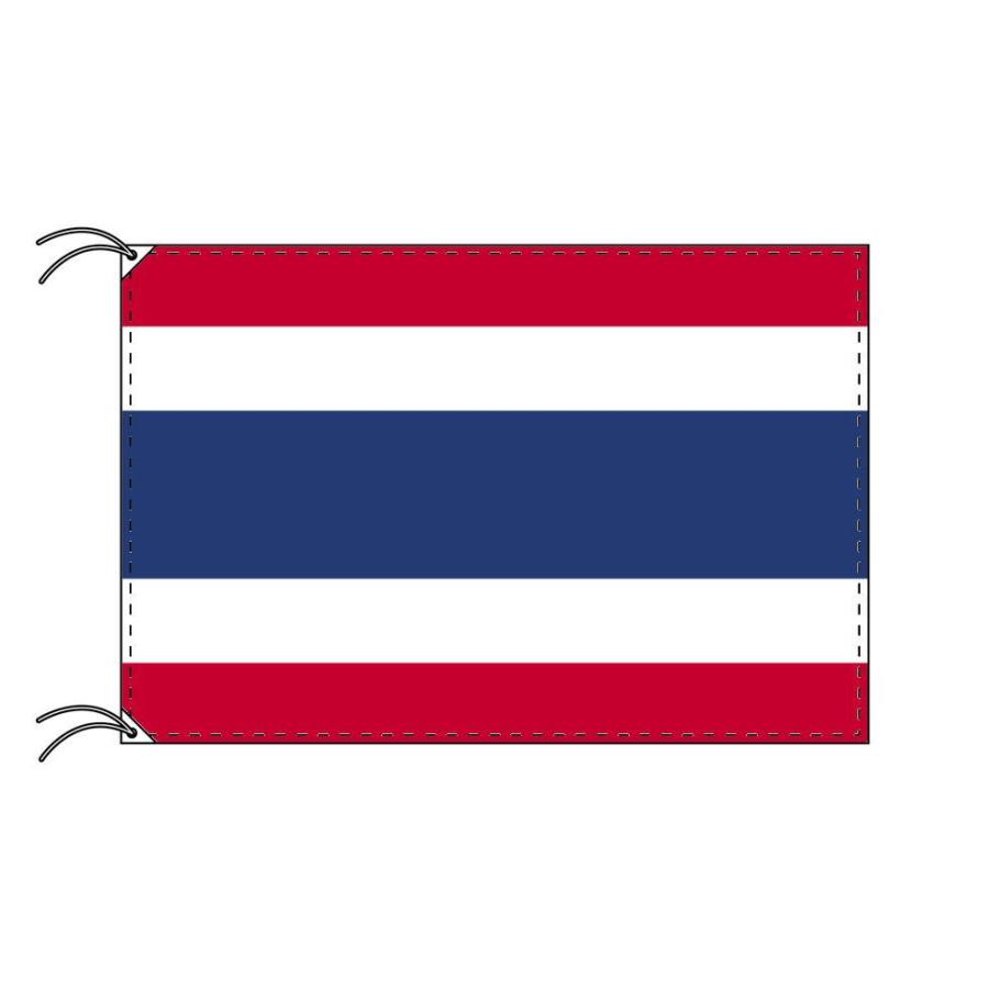 TOSPA　タイ　国旗　120×180cm　日本製　世界の国旗シリーズ　テトロン製