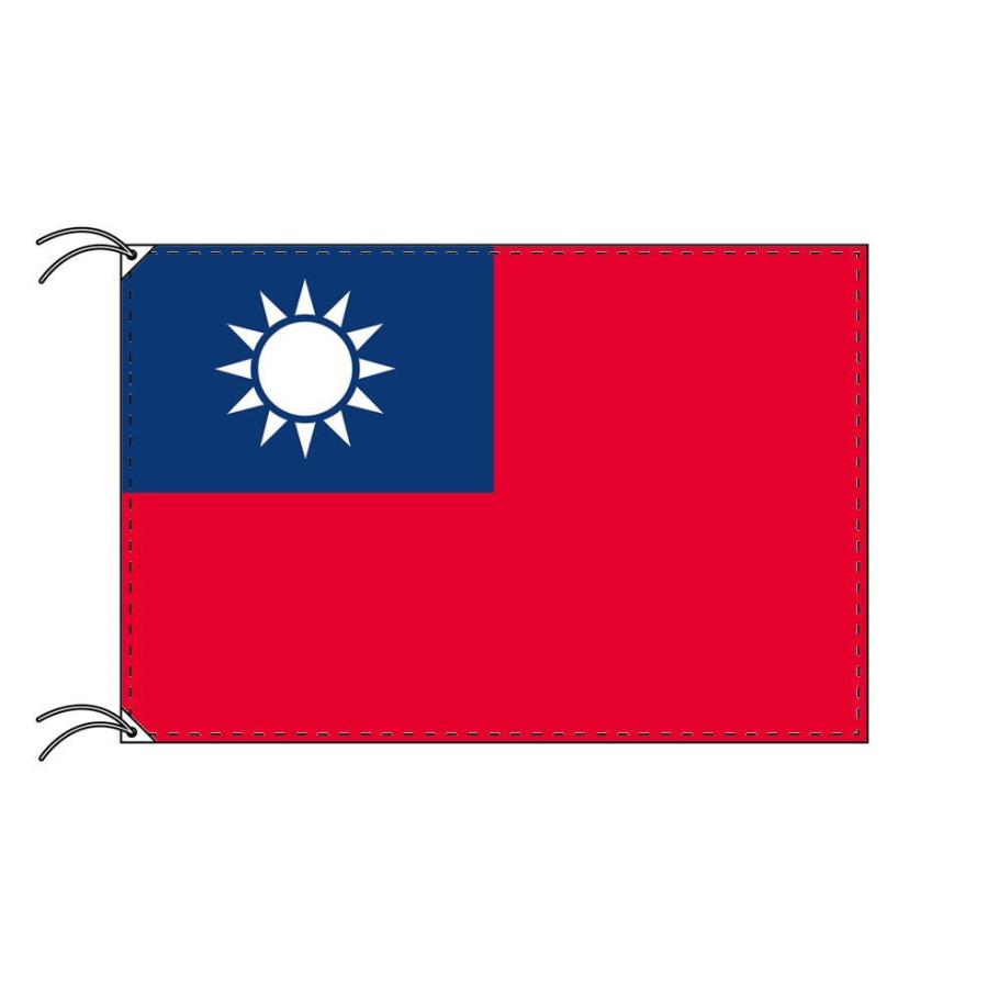 TOSPA 台湾 中華民国 旗 120×180cm テトロン製 日本製 世界の国旗
