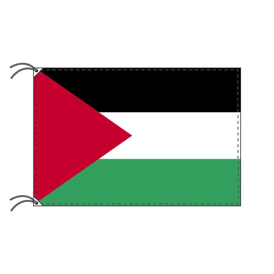 TOSPA　パレスチナ　国旗　120×180cm　日本製　世界の国旗シリーズ　テトロン製