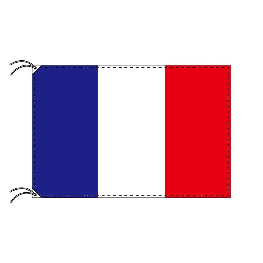 TOSPA フランス 国旗 120×180cm テトロン製 日本製 世界の国旗シリーズ
