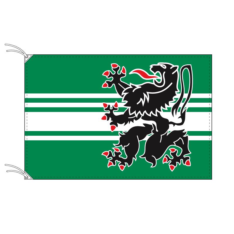 TOSPA オースト＝フランデレン州旗 ベルギーの地方の旗 120×180cm テトロン製 日本製 世界各国の州旗シリーズ