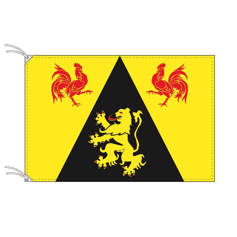 TOSPA ブラバン ワロン州旗 ベルギーの地方の旗 120×180cm テトロン製 日本製 世界各国の州旗シリーズ