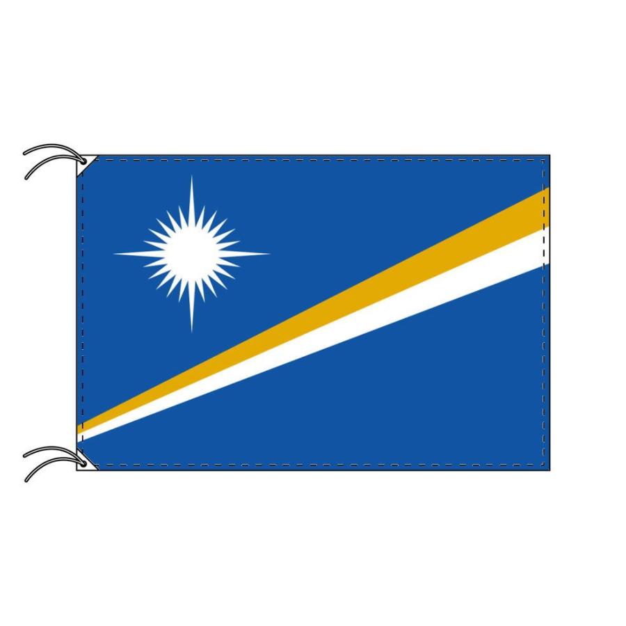 21春夏 世界の国旗 マーシャル諸島 1 180cm テトロン製 安心の日本製 0ヶ国在庫 統一価格 軽量で風によくなびき シワになりにくい爽やかテトロン素材 新規購入