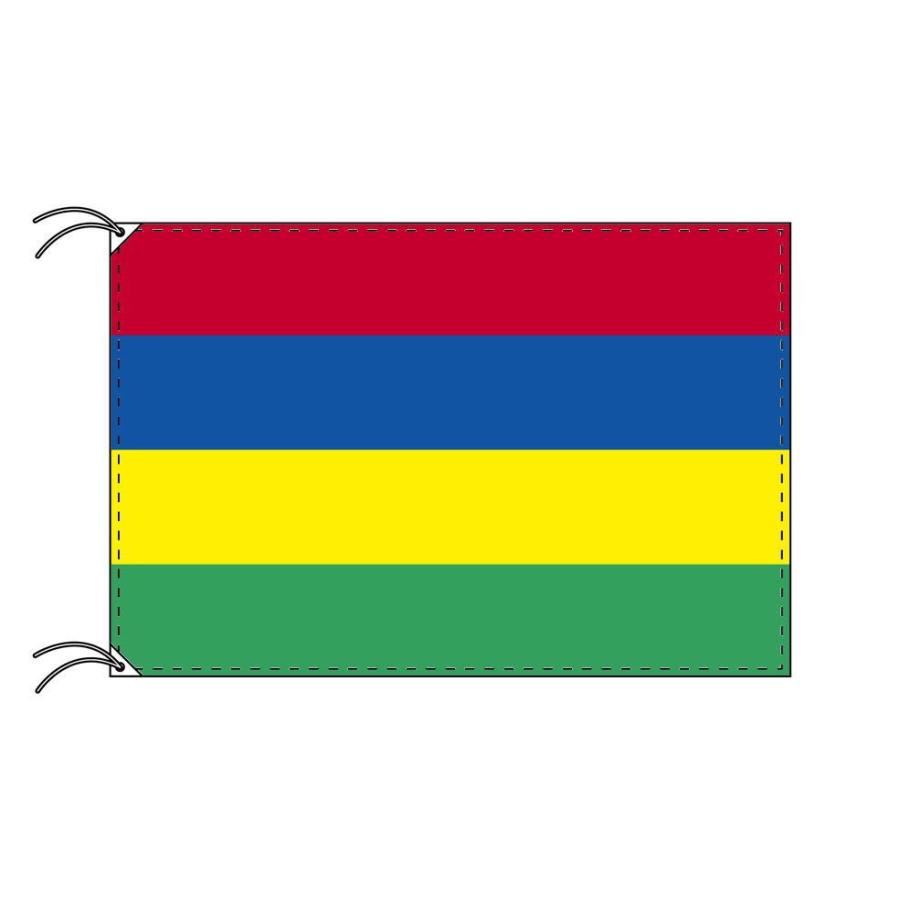 TOSPA モーリシャス 国旗 120×180cm テトロン製 日本製 世界の国旗シリーズ