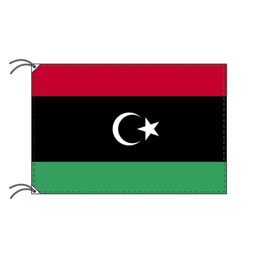 リビア 国旗 120×180cm テトロン製 日本製 世界の国旗シリーズ