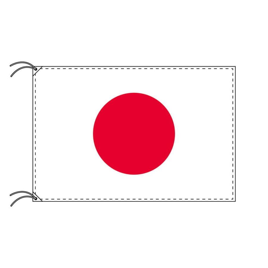 TOSPA 日本 国旗 120×180cm テトロン製 日本製 世界の国旗シリーズ
