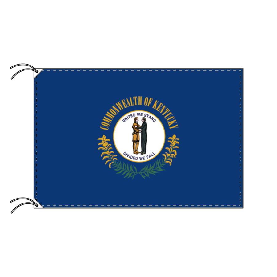 TOSPA ケンタッキー州旗 アメリカ合衆国の州旗 120×180cm 高級テトロン製