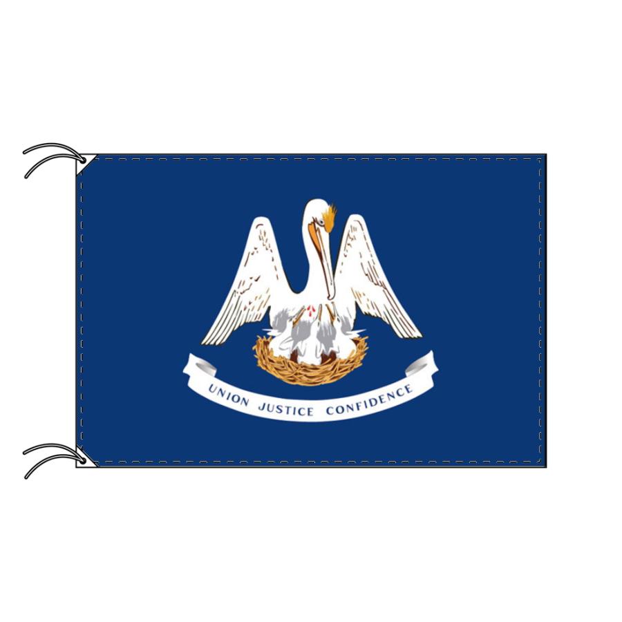 TOSPA ルイジアナ州旗 アメリカ合衆国の州旗 120×180cm 高級テトロン製