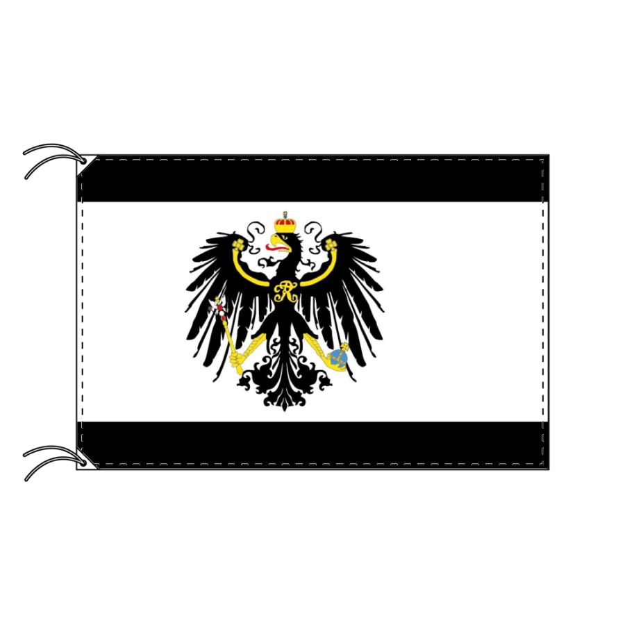 TOSPA 旧プロイセン王国 国旗 120×180cm テトロン製 日本製 世界の旧