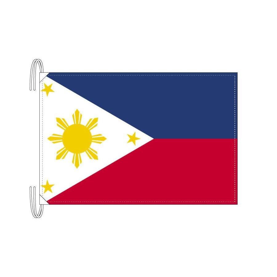 フィリピン 国旗 Lサイズ 50 75cm テトロン製 日本製 世界の国旗シリーズ トスパ世界の国旗販売 Yahoo 店 通販 Yahoo ショッピング