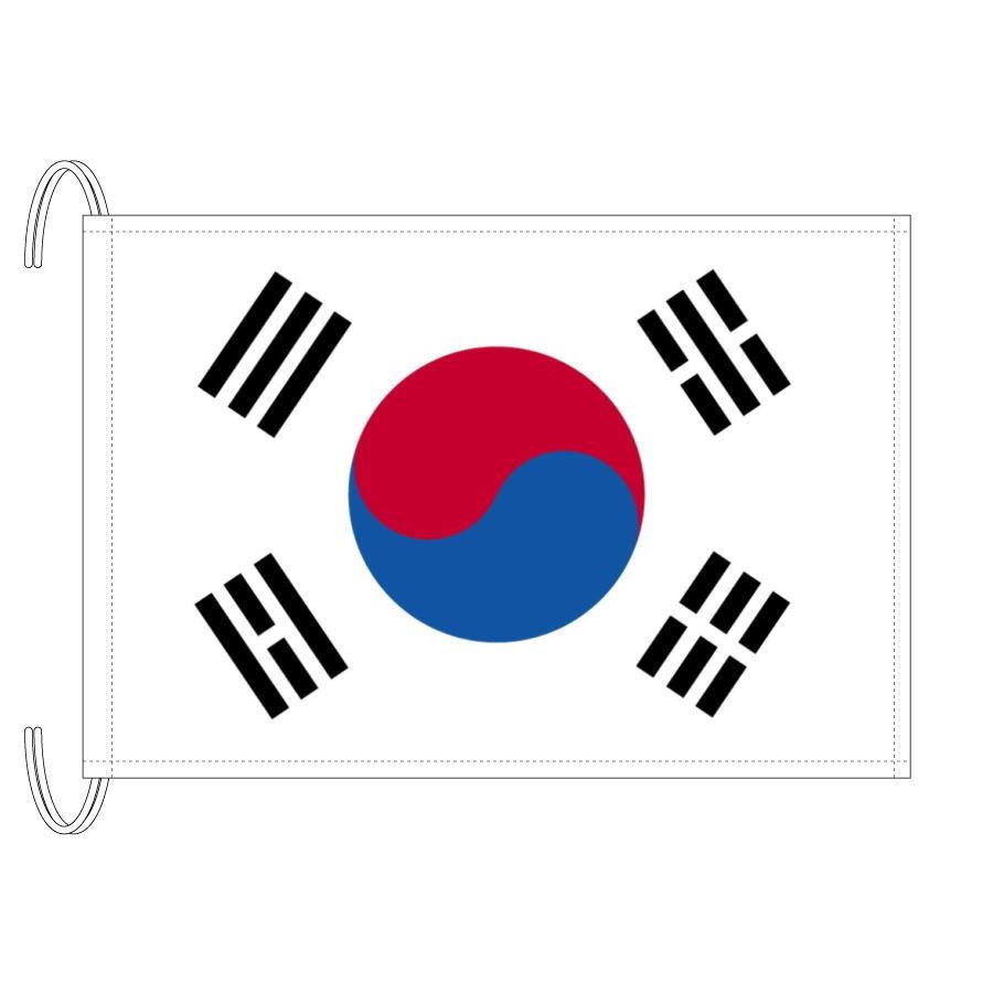 大韓民国 韓国 国旗 Mサイズ 34 50cm テトロン製 日本製 世界の国旗シリーズ 17 トスパ世界の国旗販売 Yahoo 店 通販 Yahoo ショッピング