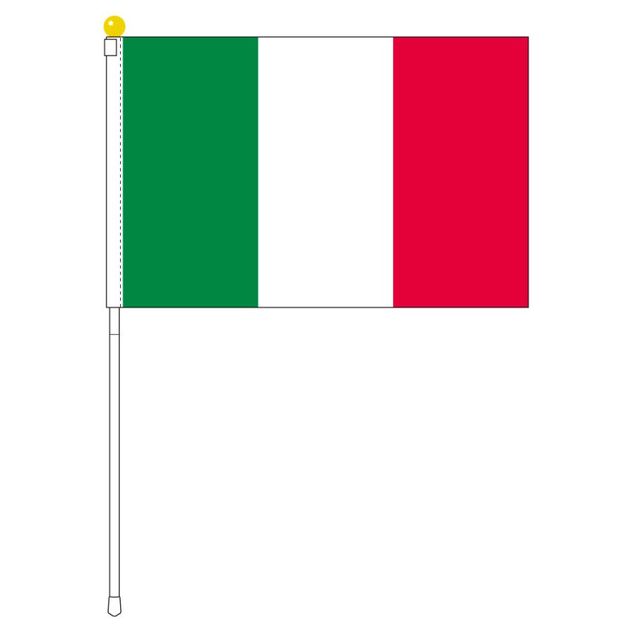 イタリア国旗 ポータブルフラッグ 旗サイズ25 37 5cm テトロン製 日本製 世界の国旗シリーズ トスパ世界の国旗販売 Yahoo 店 通販 Yahoo ショッピング